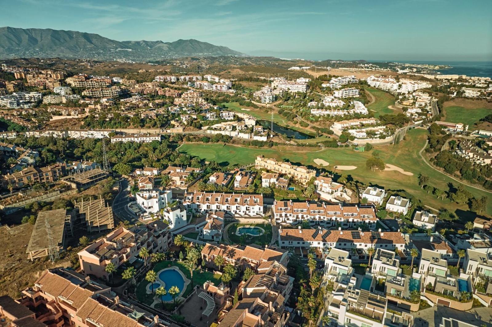 Ferienwohnung Cozy Penthouse Riviera Del Sol Málaga Exterior foto