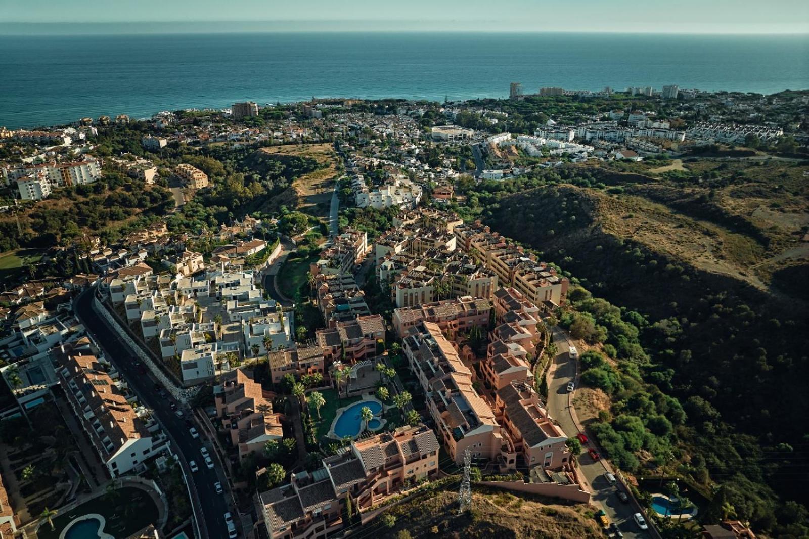Ferienwohnung Cozy Penthouse Riviera Del Sol Málaga Exterior foto