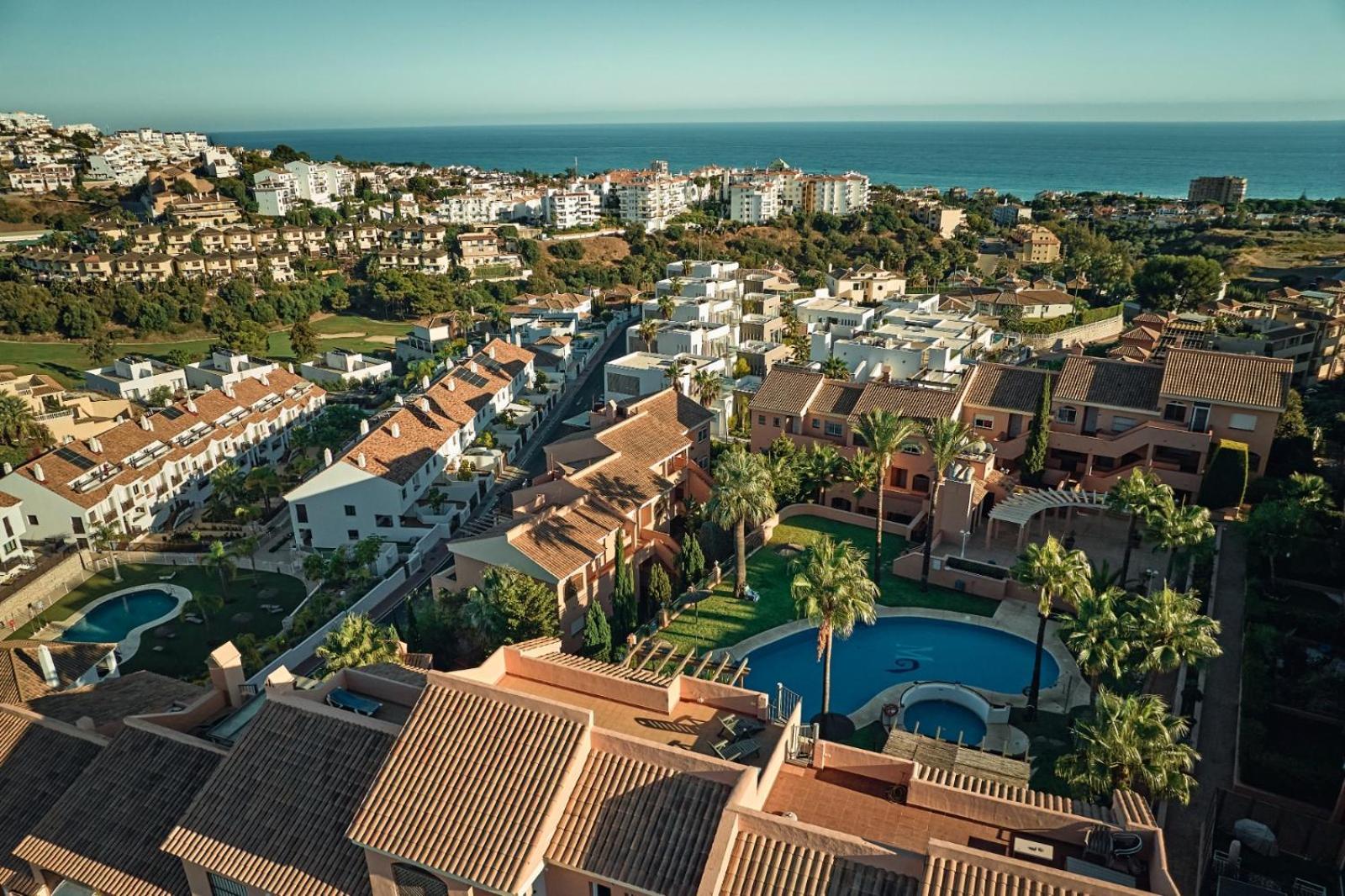 Ferienwohnung Cozy Penthouse Riviera Del Sol Málaga Exterior foto